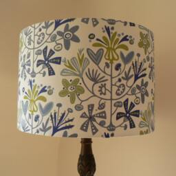 Handmade Alma Drum Lampshade 45cm Dia - thumbnail 2