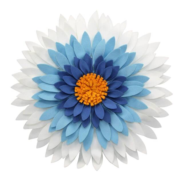 Flower Pillows - Sunflower Accent Round Pillow Decorative Throw Daisy 3D Shaped For Home Decor - image 1