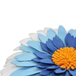 Flower Pillows - Sunflower Accent Round Pillow Decorative Throw Daisy 3D Shaped For Home Decor - thumbnail 3