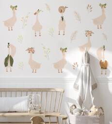 Goose Nursery Wall Decals - Geese Stickers
