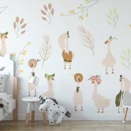 Goose Nursery Wall Decals - Geese Stickers - thumbnail 4