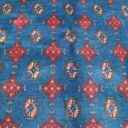 5'3x7'11 Ft Afghan New Akhcha Handmade Area Rug, High Pile Rug Turkmen Bokhara Rug Living Room Tribal Bedroom Office - thumbnail 3