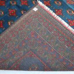 5'3x7'11 Ft Afghan New Akhcha Handmade Area Rug, High Pile Rug Turkmen Bokhara Rug Living Room Tribal Bedroom Office - thumbnail 4