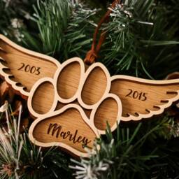 Christmas Personalised Dog Decoration - Tree - thumbnail 3