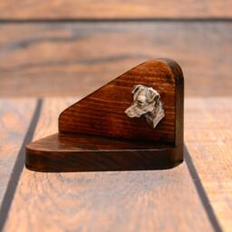 Jack Russell Terrier - Wooden Candlestick With Dog, Souvenir, Decoration, Limited Edition, Collection - thumbnail 2