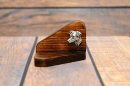 Jack Russell Terrier - Wooden Candlestick With Dog, Souvenir, Decoration, Limited Edition, Collection - thumbnail 1