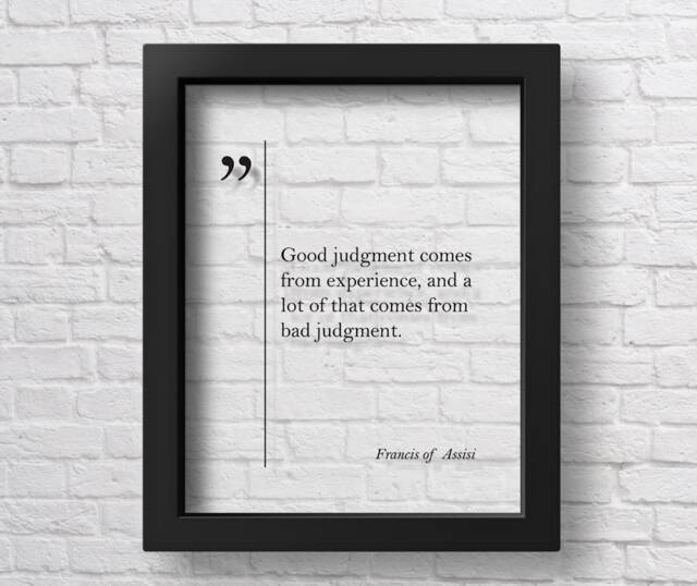 Transparent Francis Of Assisi Quote Justice Wall Art Lawyer Gift Judge Office Decor Coworker - image 1