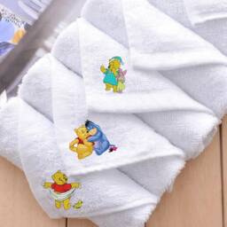 Embroidered 100% Cotton Towels, Personalised Gift - thumbnail 4