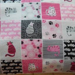 Kitty Flannel Colorful Pillow Case/ Newborn Case/Toddler Children Kids Case/Girl's Case - thumbnail 3
