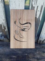 Wooden Kitchen Wall Hanging Sign, Coffee Sign, House Home Decor, Handcrafted Art, Rustic Wooden Wall Sign - thumbnail 1