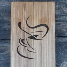 Wooden Kitchen Wall Hanging Sign, Coffee Sign, House Home Decor, Handcrafted Art, Rustic Wooden Wall Sign - thumbnail 3