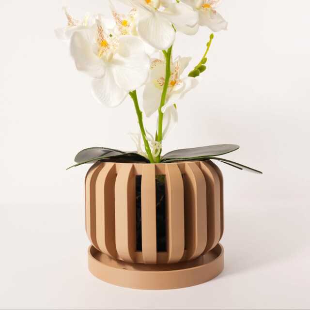 "Orchid Pot With Drainage """ - image 1
