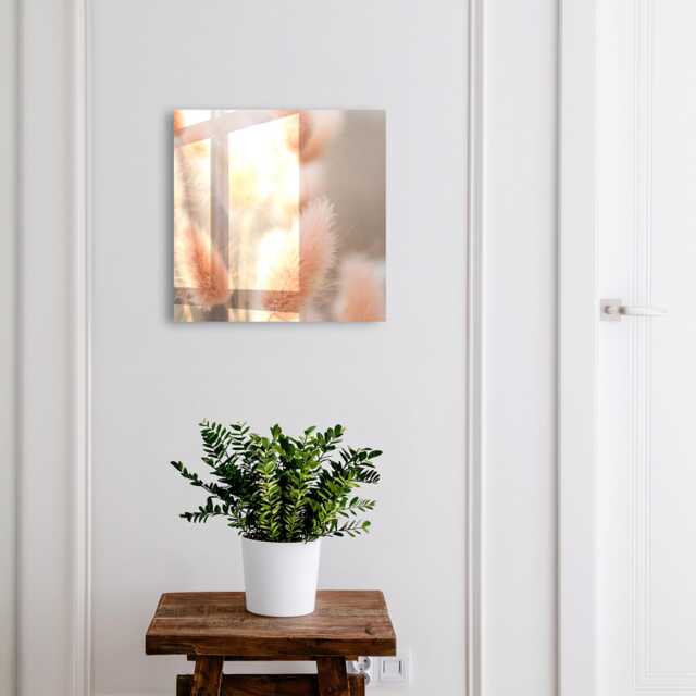 The Subtlety Of Nature Wall Mounted Key Cabinet, Beige Industrial Box, Minimalist Nature, For Lovers Peace And - image 1