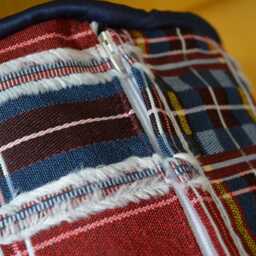 Bolster 50x18cm - Handmade in France Upholstery Fabric - thumbnail 4