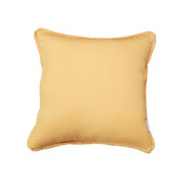 Quilted Pillow Cover - Yellow & Green - thumbnail 2