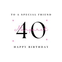 Friend 40Th Birthday Candle Gift Set Box Gifts Present Friends - thumbnail 4