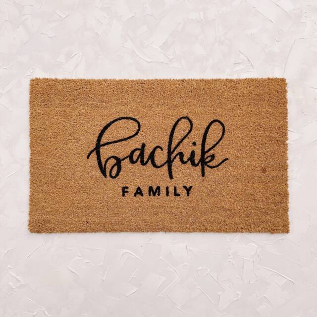 Custom Name Doormat - image 1