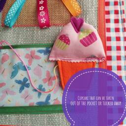 Personalised Dementia Gift Alzheimer's Fidget Blanket Gift For Dementia Patient Therapy Nana Residents Activities Teapot Senior Care Elderly - thumbnail 3
