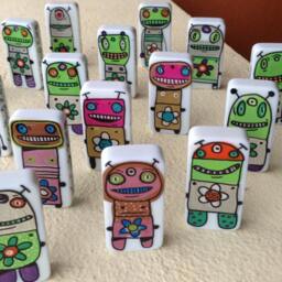 Hope Bots A Little Boost For The Overwhelmed. A Small Piece Of Art That Supports, Recognizes, & Celebrates - thumbnail 2
