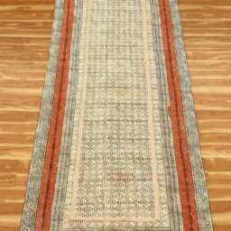 stair Runner Area Rug Indian Floor Outdoor Yoga Living Room Kilim Hand Block Printed Boho 3x10 4x12 3x20 Feet - thumbnail 2