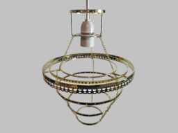 Four Tier Brass Chandelier Lampshade Frame Skeleton For Making Unique Hanging Light Easy To Fit Shade Pendant Make Your Own Ceiling Lamp
