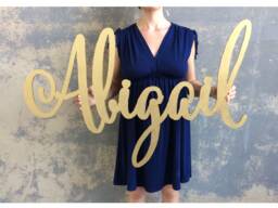 Nursery Name Sign For Baby Room Wall Decor - thumbnail 1
