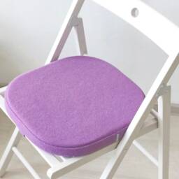 "Seat Cushion With Straps/Chair Floor Seating Pad Modern Pillow Wool Felt 15.5""?? 14.5" - thumbnail 3