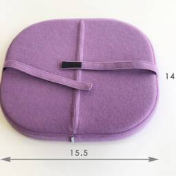 "Seat Cushion With Straps/Chair Floor Seating Pad Modern Pillow Wool Felt 15.5""?? 14.5" - thumbnail 2