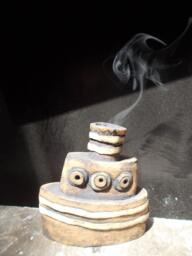 Ceramic Steamship Incense Burner - thumbnail 1