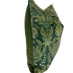 G.p & J Baker Lapura Velvet Emerald Cushion Cover Pillow - thumbnail 3