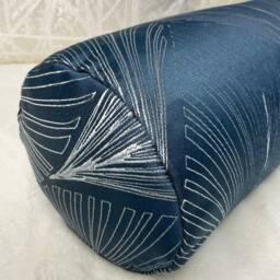 "Art Deco Bolster Cushion - 16"" X 6" - thumbnail 2