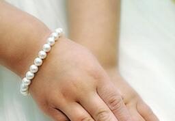 Matching Pearl Bracelets For Child & Dolly - thumbnail 3