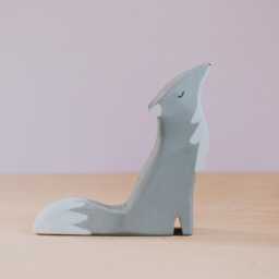 Wooden Wolf, Coyote, Wolf Family, Handmade Animal, Montessori Toys, Wild Animal, Waldorf Toy, Woodland Animal Toy - thumbnail 3