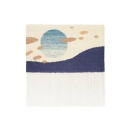 Woolen Kilim Sun #99 - Handwoven Woolen Rug Wall Textile Weaving Natural Dyed Plant Modern Tapestry Tartaruga - thumbnail 2