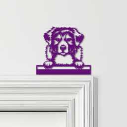 Door Topper Australian Shepherd Dog Various Colours Top Of Decorative Sign - Novelty Wall Decor, Frame Art, Art - thumbnail 4