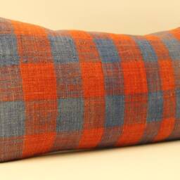 Pillow Covers Any Size Home Decor Decorative Cover Designer 12x24 Coral Kilim Lumbar Pillow Throw Covers 4Oa-238 - thumbnail 2