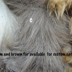 Bjd Or Blythe Cat Prop Gray Art Doll Plush Can Be Customized - thumbnail 3