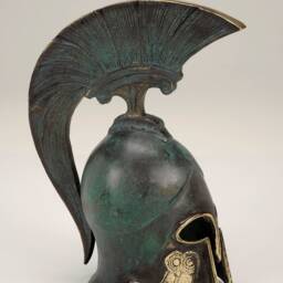 Bronze Ancient Greek Helmet - Athena - thumbnail 3