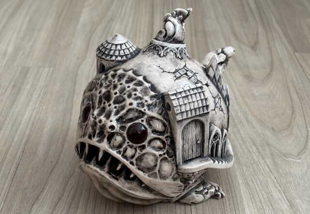Ceramic Mobidik Figurine, Unique Collectible Sculpture - image 1