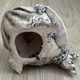 Ceramic Mobidik Figurine, Unique Collectible Sculpture - thumbnail 4
