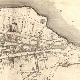 Old Map Of St. Andrews - Ancient Scottish Fine Art Print Antique Town Survey By John Wood, St University, From 1820 - thumbnail 2