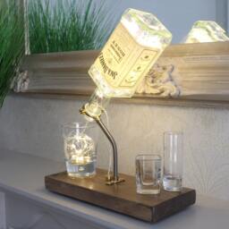 Jack Daniels Tennessee Honey Bottle Light - 70Cl. Unique Lamp & Whiskey Lover Gift For The Home - thumbnail 3