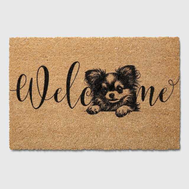 Chihuahua Doormat Natural Coir Dog Welcome Mat - 60x40cm, 70x40cm, 90x60cm - image 1