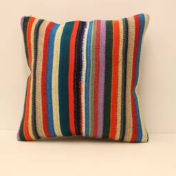 Textile Cushion Cover 20x20 Turkish Pillow Home Cushion Decorative Boho Accent, Cover, Pillows, Interior Chair Navajo 4Ef-115 - thumbnail 1