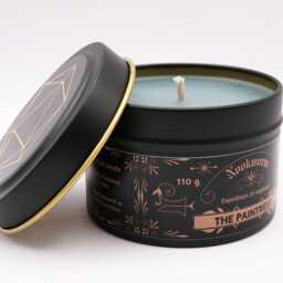 The Paintress Candle - Expedition 33 Inspired Oudh, Burnt Leather, Ozone, Musk, Balsamic Notes Vegan, Hand-Poured - thumbnail 3