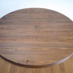 Solid Wood Round Dining Table - thumbnail 3