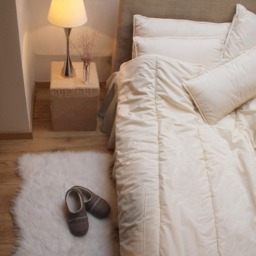 Natural Wool Filled Twin Duvet - Extra Warmth For Winter Bedding Bliss - Us Duty Paid - thumbnail 2