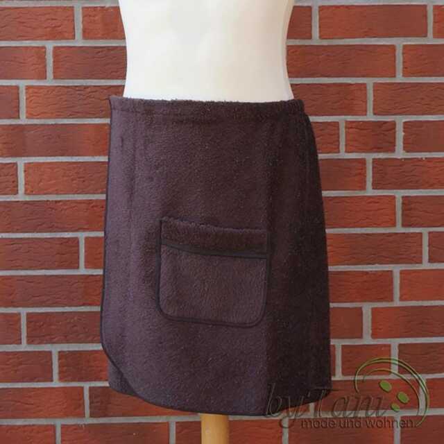 Sauna Kilt Men Brown - Color Selection, 16 Colors, Name Embroidery, Embroidered, Towel, Towels, Men, Towel For Bytani - image 1