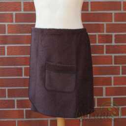 Sauna Kilt Men Brown - Color Selection, 16 Colors, Name Embroidery, Embroidered, Towel, Towels, Men, Towel For Bytani - thumbnail 1