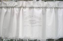 Curtain Shabby Chic Washington Bistro Curtain Window Country House - thumbnail 1